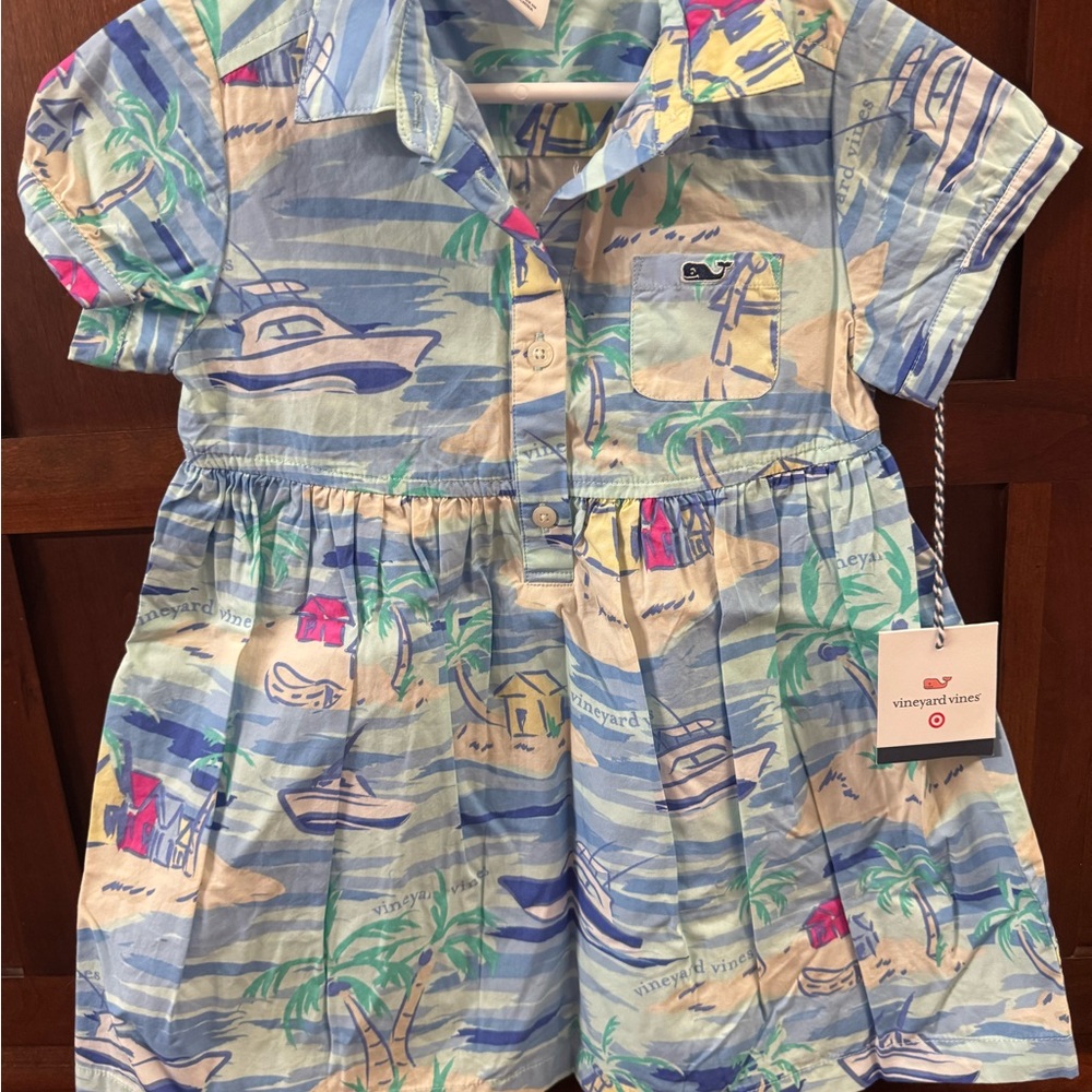 Vineyard Vines Girls Dress, Size 3T, NWT